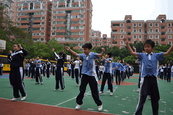 初中校园生活之"早操"