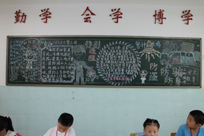 初中生安全教育黑板报:校园安全之雷电灾害的防治